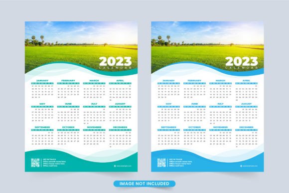 2023 New Year Calendar Template