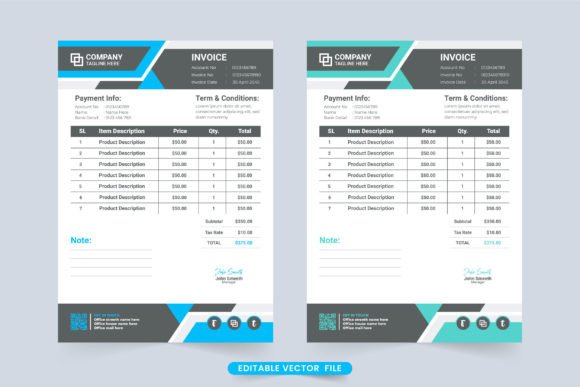 Corporate Invoice and Cash Receipt Templates: A Guide to Modern Business Design