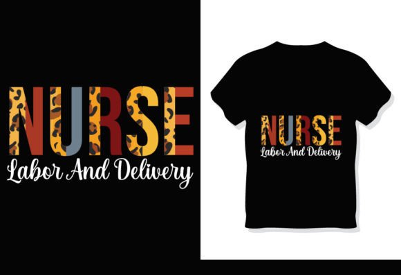 Customizing Your DIY Projects with L D Nurse Leopard Nurselife T-Shirt SVG Files