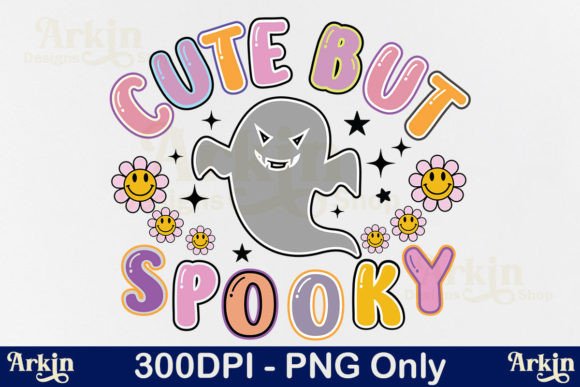 Cute But Spooky Halloween Ghost PNGs