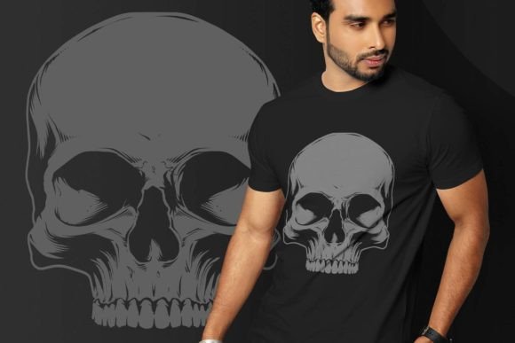 Discover the Halloween Skull T-Shirt Design: A Versatile and Eye-Catching Choice
