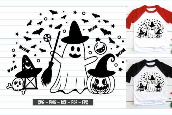 Happy Halloween Ghost and Pumpkin Svg: A Creative Resource for Modern Designers