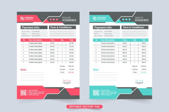 Invoice Template and Payment Agreement: A Guide to Professional Business Documents