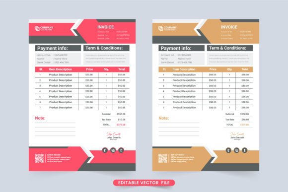 Product Purchase Cash Receipt Vector